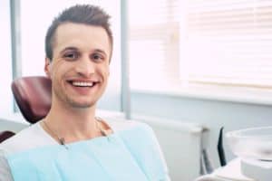 Patient Smiling at Ashfield Dental Clinic